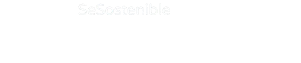 Logo blanco de SeSostenible